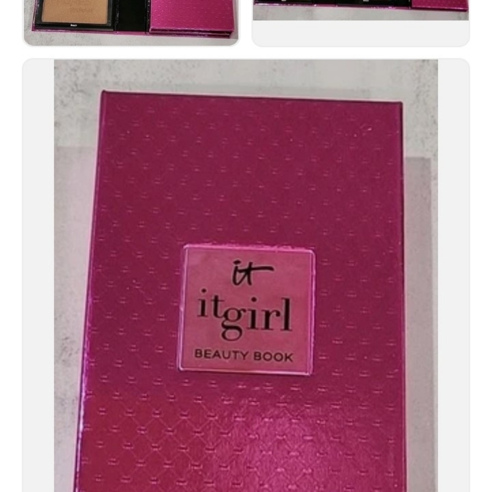IT Cosmetics It Girl Beauty Book - Pink and Tan